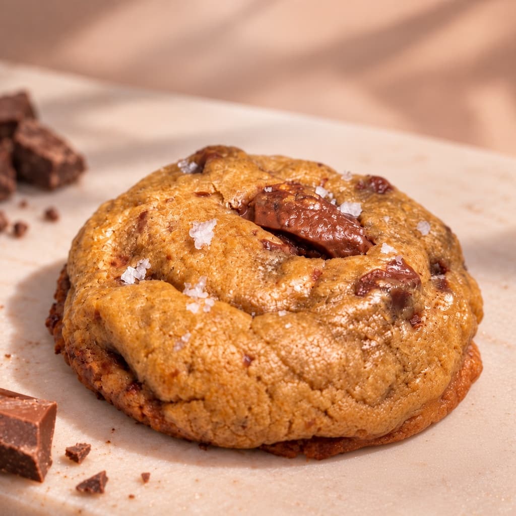Chunks Original-cookie med belgisk sjokolade og flaksalt